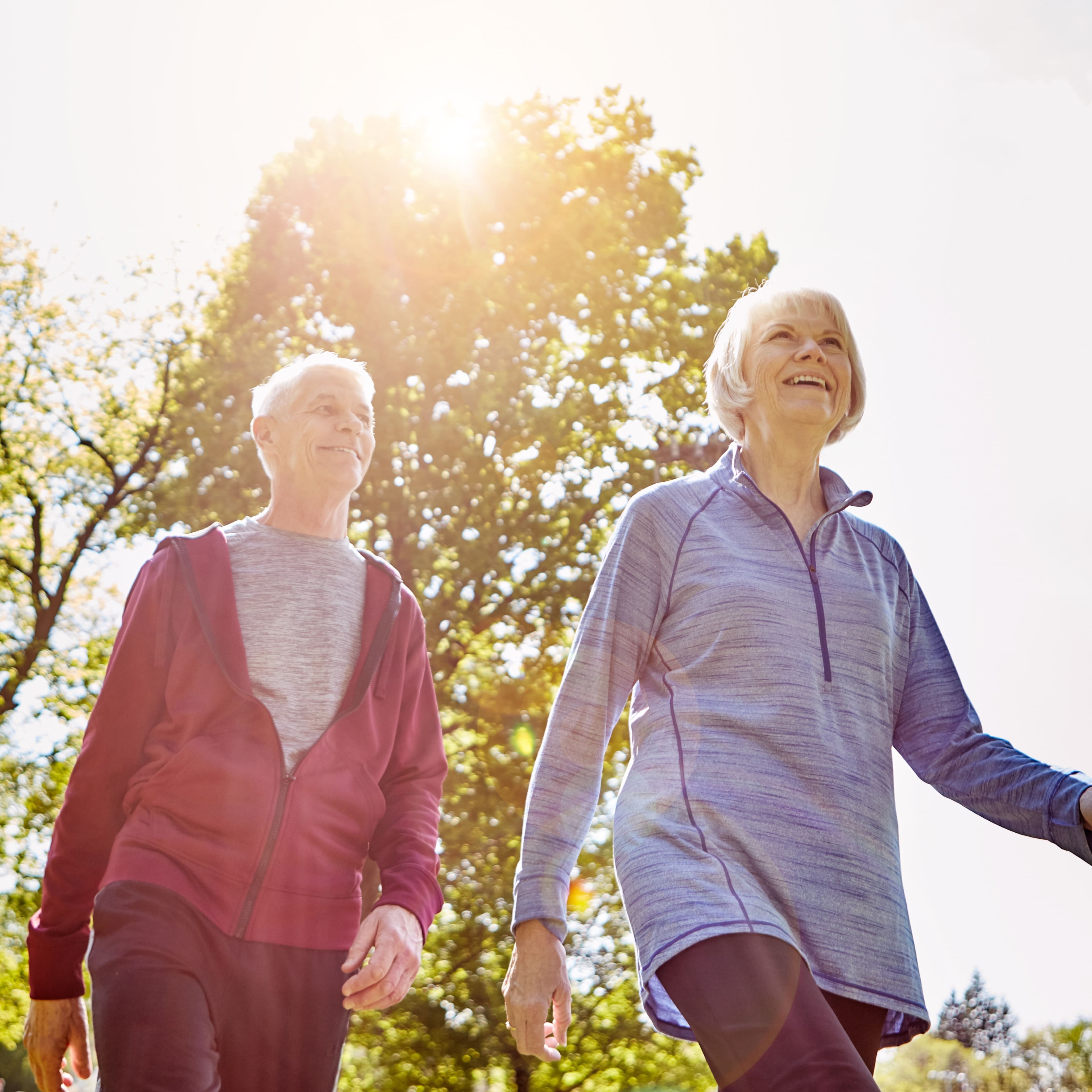 Cadence marche seniors santé